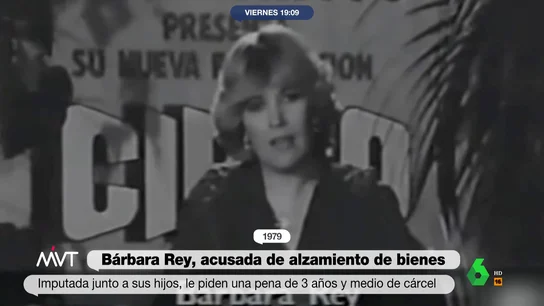 Cuando Bárbara Rey hacía campañas contra el fraude a Hacienda Cuando Bárbara Rey hacía campañas contra el fraude a Hacienda