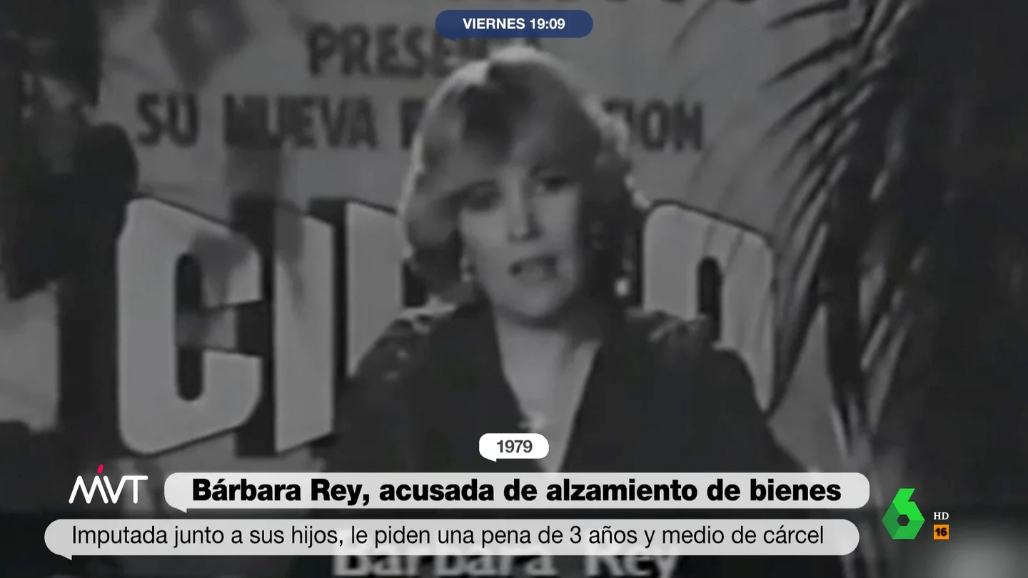 Cuando Bárbara Rey hacía campañas contra el fraude a Hacienda Cuando Bárbara Rey hacía campañas contra el fraude a Hacienda
