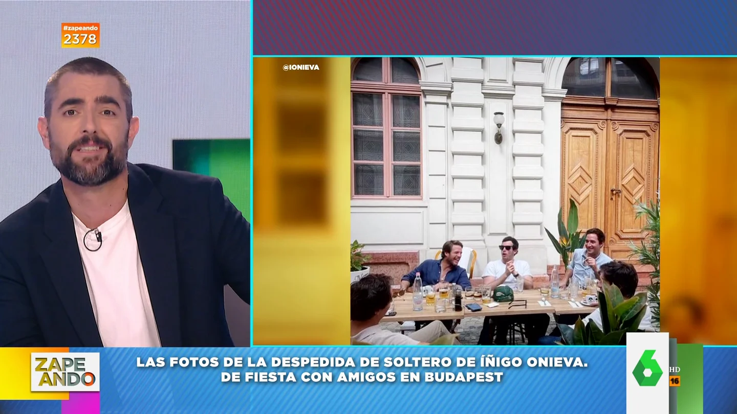 Las imágenes de la primera despedida de soltero de Íñigo Onieva Las imágenes de la primera despedida de soltero de Íñigo Onieva