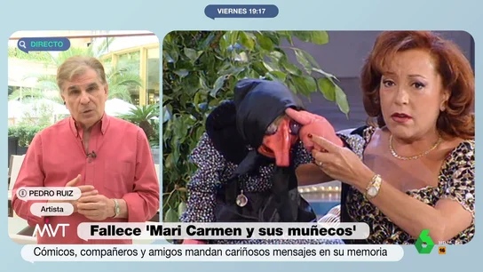 Pedro Ruiz, sobre por qué Mari Carmen y sus muñecos no encontró el amor Pedro Ruiz, sobre por qué Mari Carmen y sus muñecos no encontró el amor