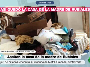 El asalto a la casa de la madre de Rubiales
