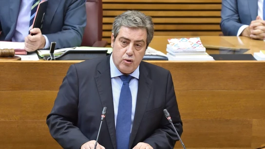 El síndic de Vox, José María Llanos. El número dos de la lista de Vox por Valencia, José María Llanos.