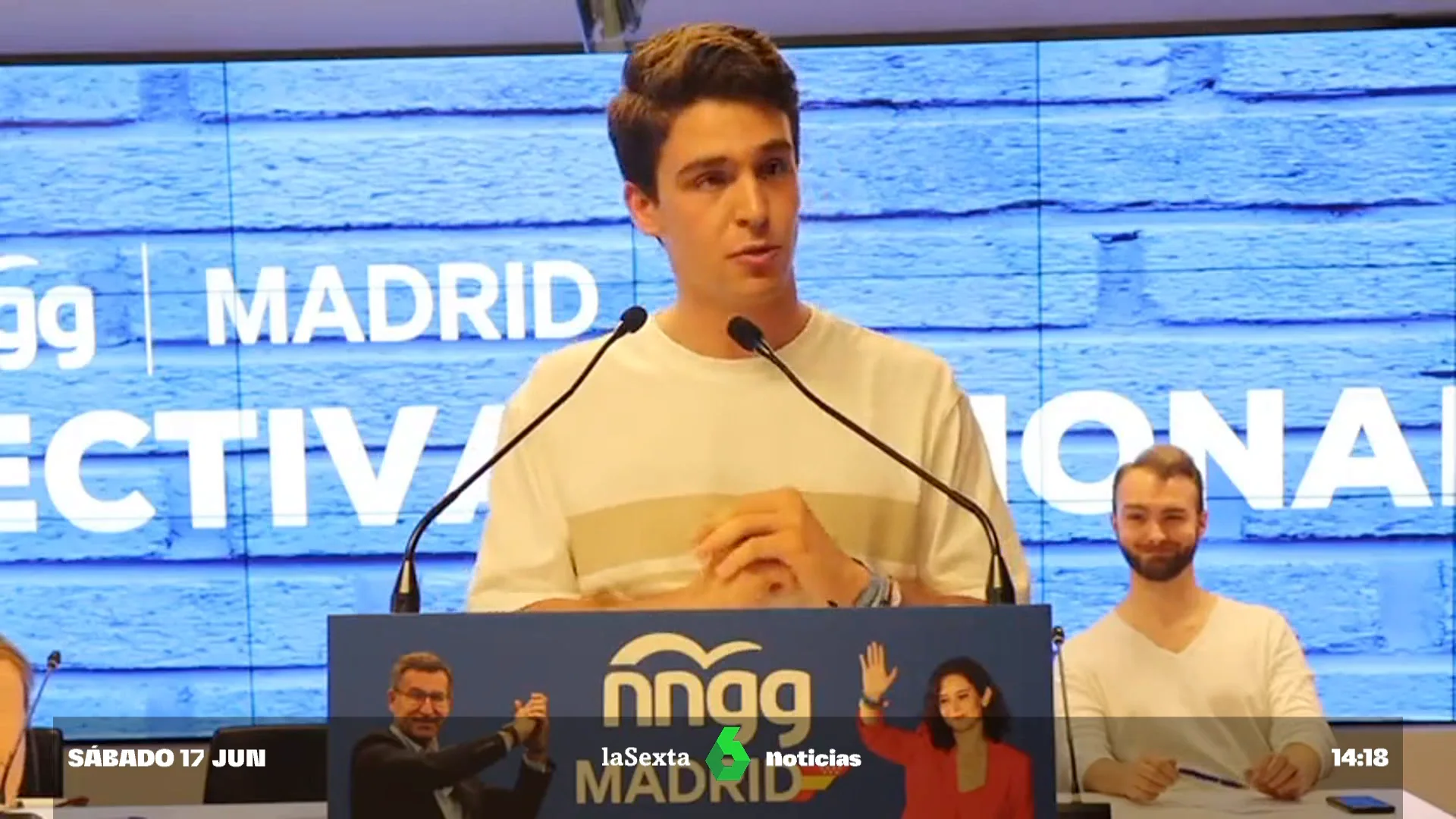 Presidente de las Nuevas Generaciones del PP de Madrid