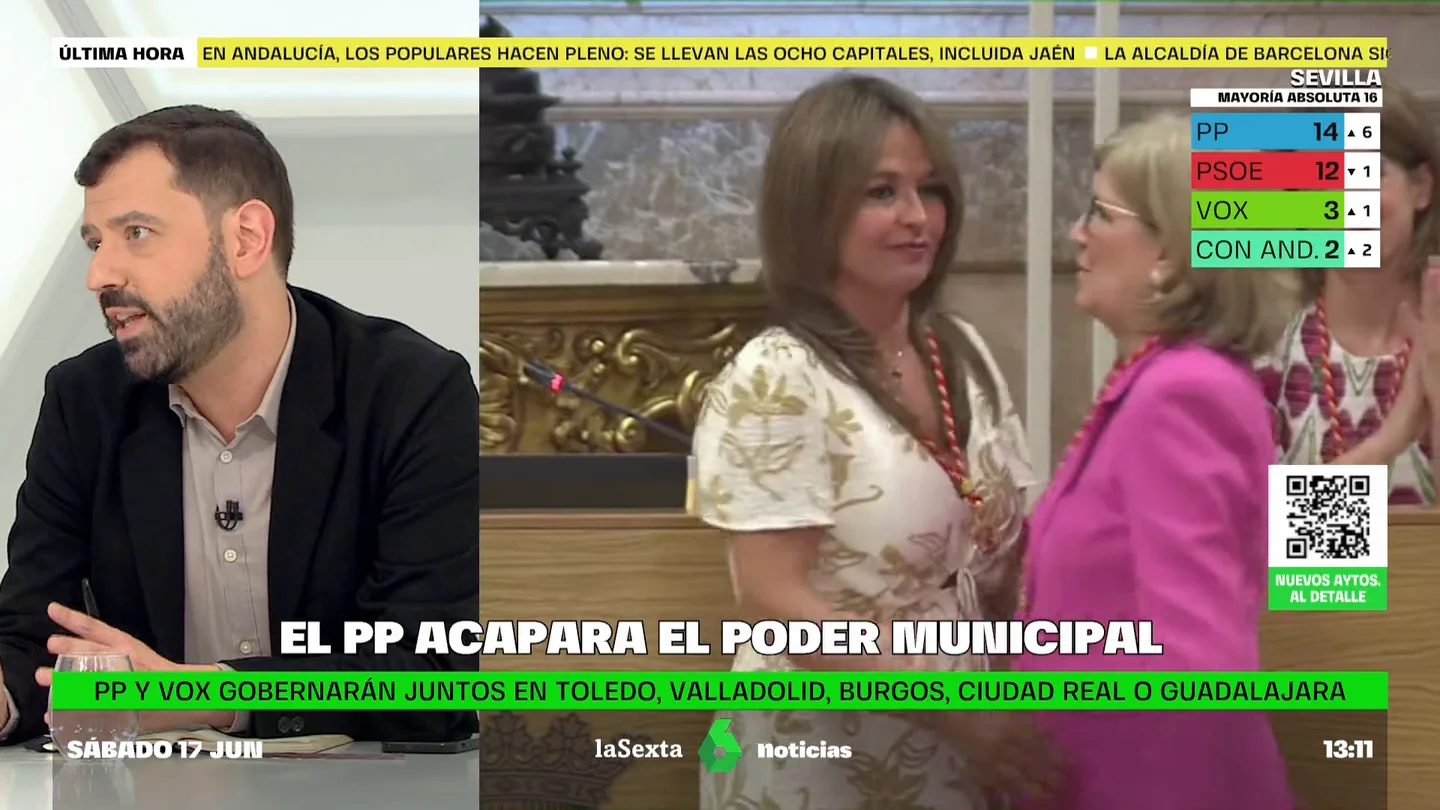 El análisis de Ruiz Valdivia sobre la entrada de VOX en los gobiernos locales: "La gran perdedora hoy es la igualdad" El análisis de Ruiz Valdivia sobre la entrada de VOX en los gobiernos locales: "La gran perdedora hoy es la igualdad"