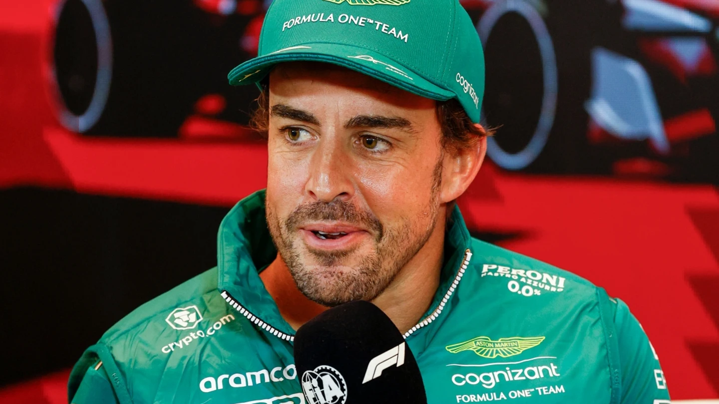 Fernando Alonso, en rueda de prensa Fernando Alonso, en rueda de prensa