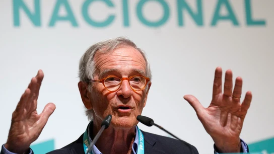 Xavier Trias, durante el Consell Nacional de Junts Xavier Trias, durante el Consell Nacional de Junts
