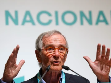 Xavier Trias, durante el Consell Nacional de Junts