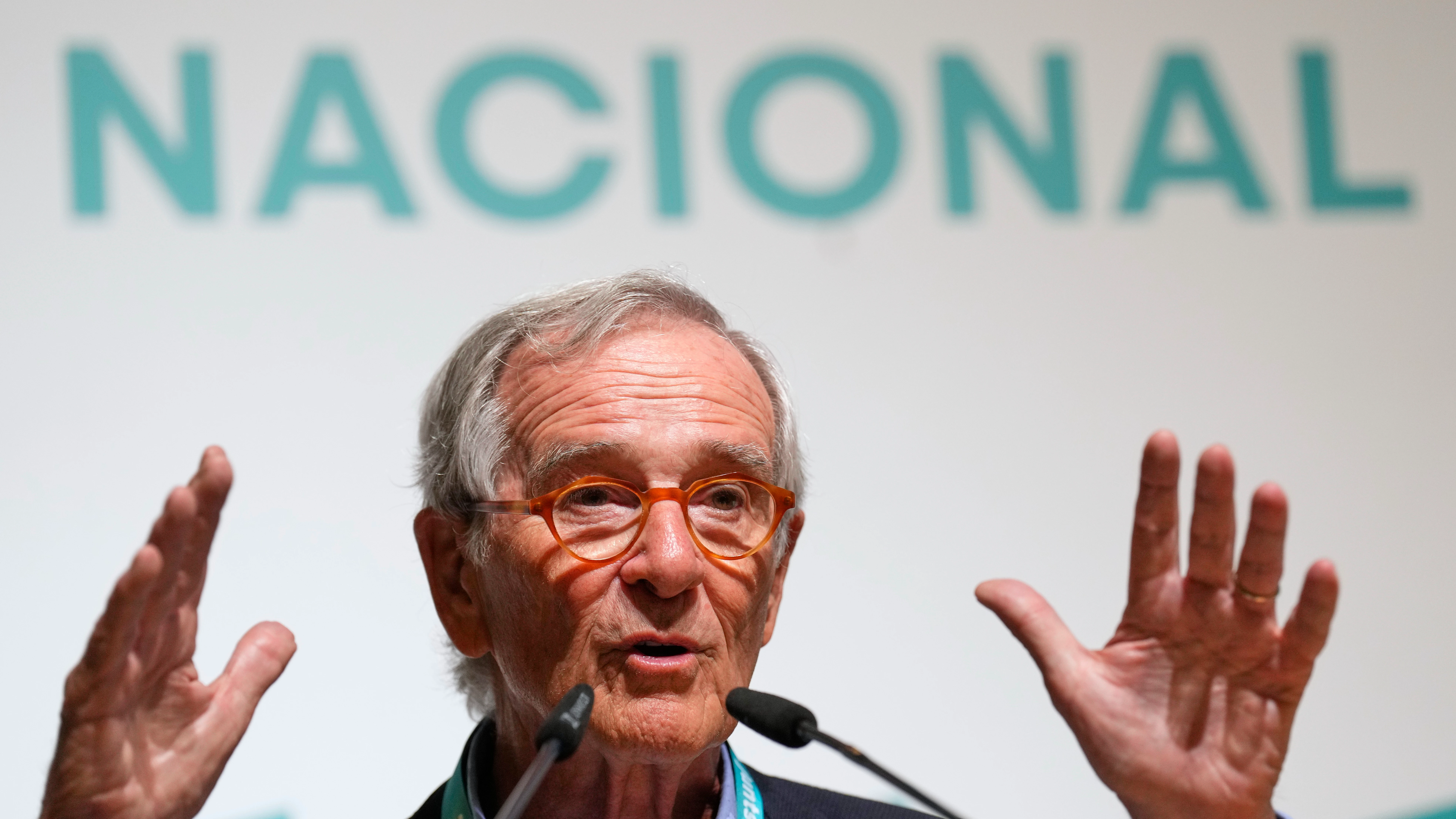 Xavier Trias, durante el Consell Nacional de Junts