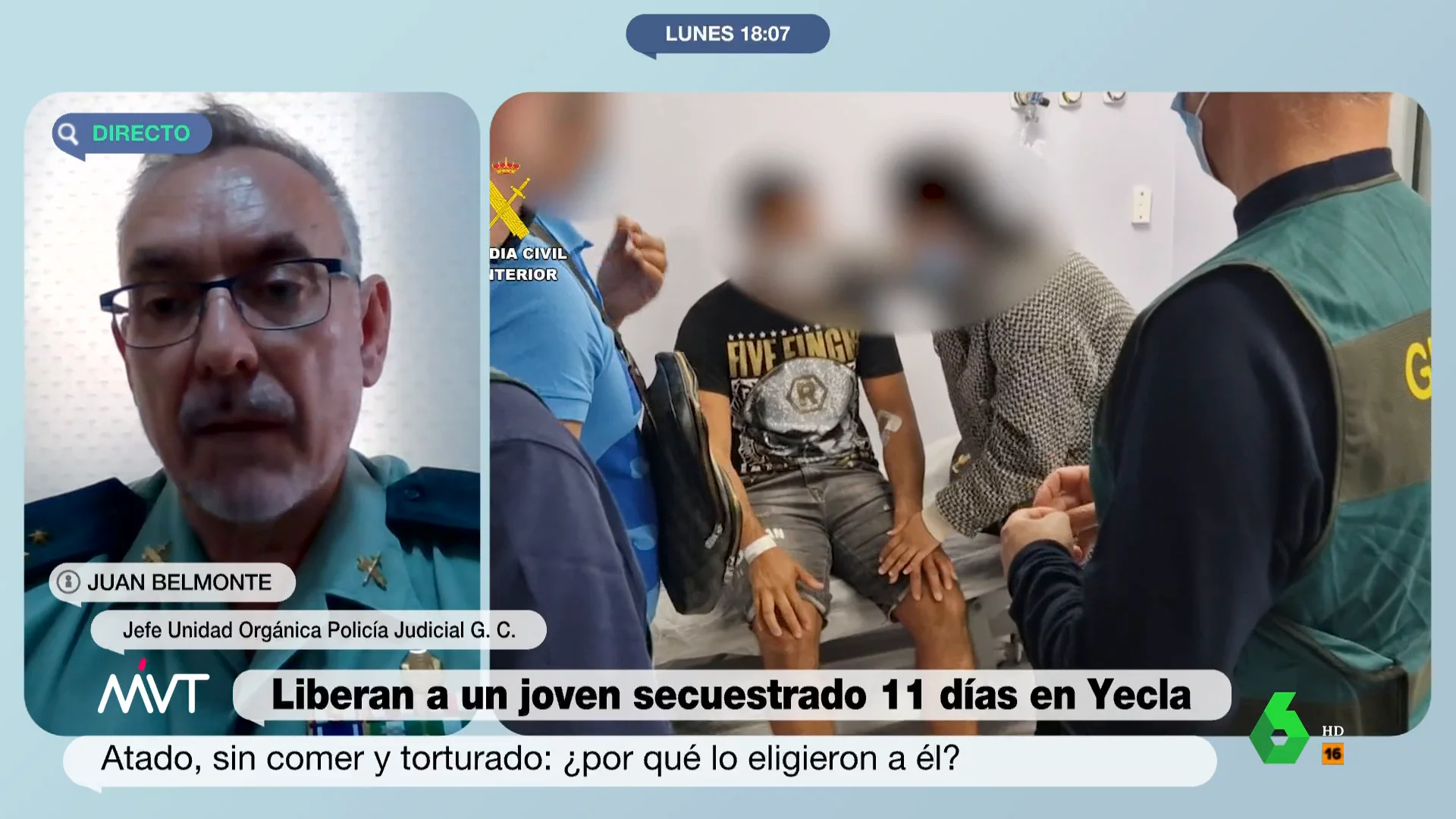 Así actuó la Guardia Civil para localizar al joven secuestrado durante 11 días en Yecla