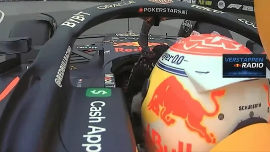 Verstappen, por radio Verstappen, por radio