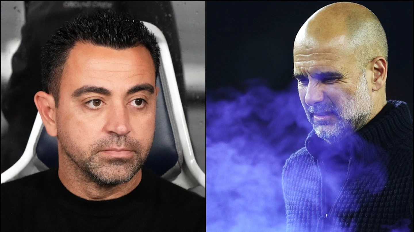 El palo de Guardiola a Xavi El palo de Guardiola a Xavi