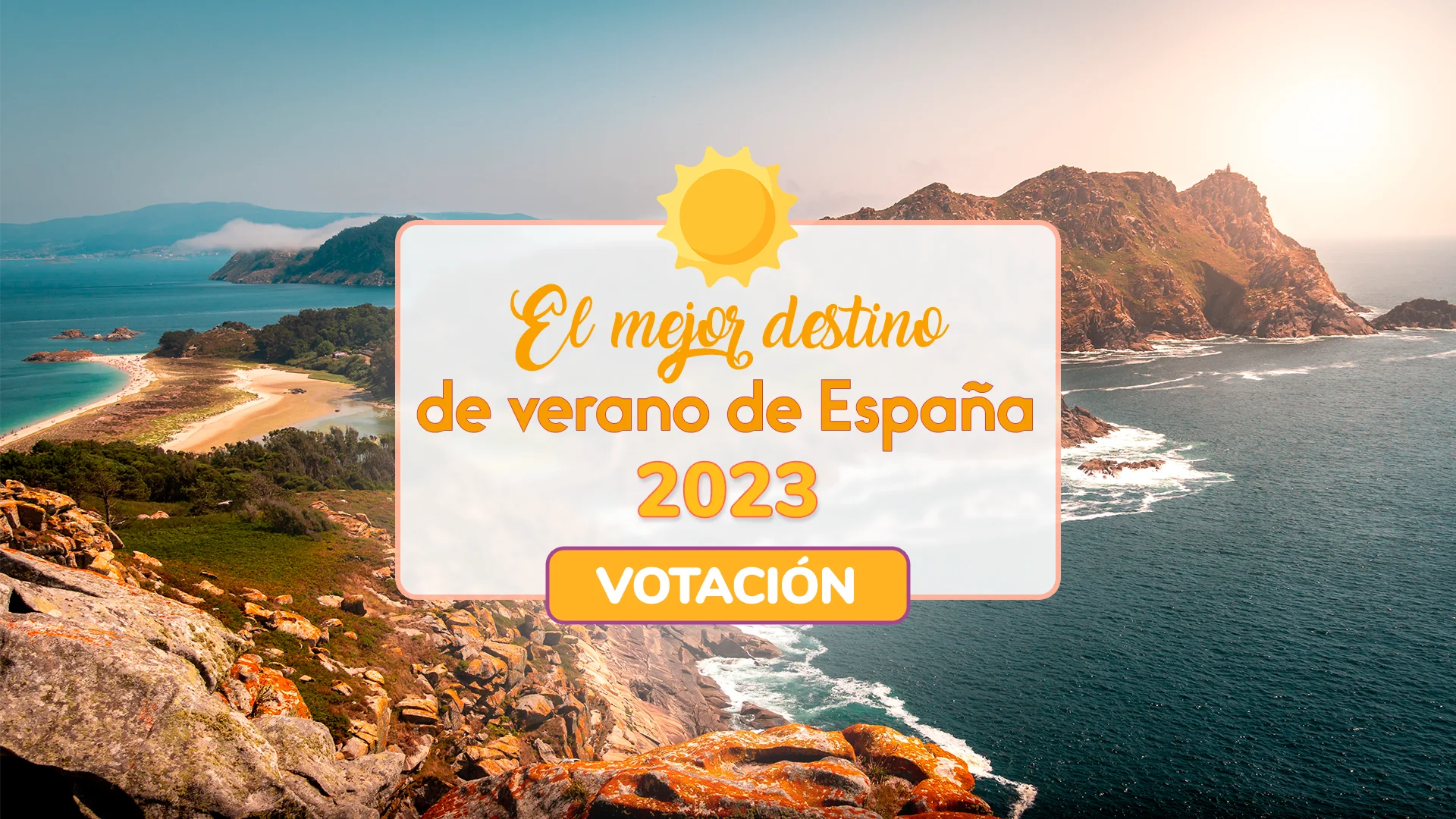 Votación para el mejor destino de verano de España Votación para el mejor destino de verano de España