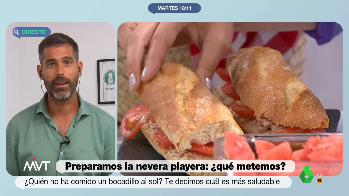 Pablo Ojeda desvela qué alimentos (y qué envases) llevar a la playa: no, no vale cualquier tupper Pablo Ojeda desvela qué alimentos (y qué envases) llevar a la playa: no, no vale cualquier tupper