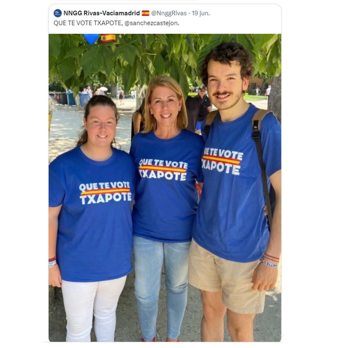 Consuelo Ordo ez estalla contra el PP por sus camisetas con el