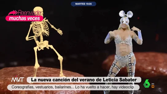 Así suena Barbacoa al punto G, el nuevo hit de Leticia Sabater para este verano Tras 'La Salchipapa' o 'Mr. Policeman', Leticia Sabater vuelve un año más con su particular canción del verano. En esta ocasión, 'invita' a una "barbacoa al punto G" en su nuevo y surrealista videoclip. El análisis de Más Vale Tarde, en este vídeo.