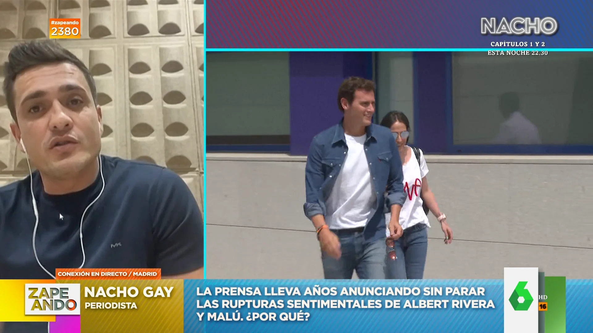 La opinión del periodista Nacho Gay sobre la relación de Malú y Albert Rivera: "No daría un duro"