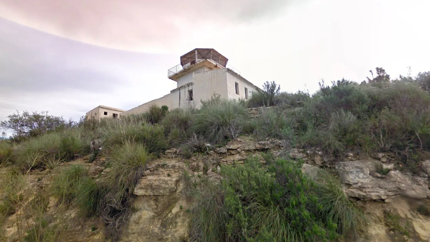 Aer&oacute;dromo abandonado de de Cortijo Grande, en Turre (Almer&iacute;a)