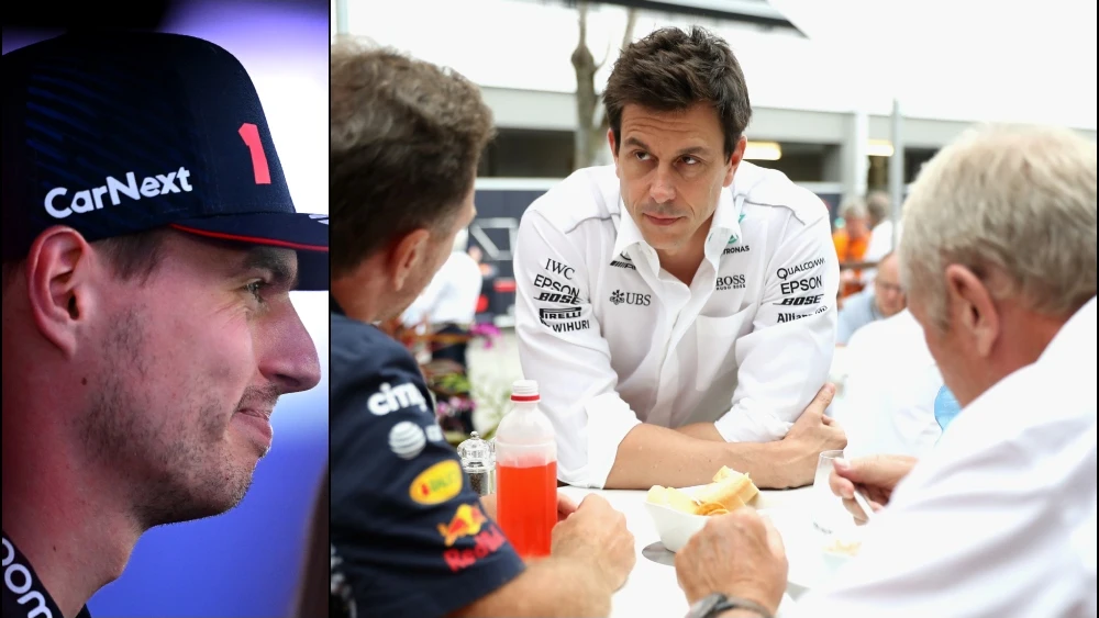 Verstappen, Red Bull y Mercedes