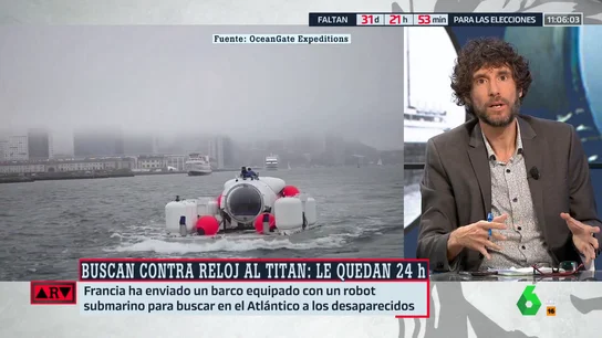 Mario Viciosa, sobre el submarino desaparecido. "Una de las hipótesis es que se hayan encontrado con un iceberg" Mario Viciosa, sobre el submarino desaparecido. "Una de las hipótesis es que se hayan encontrado con un iceberg"