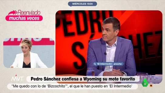 Cristina Pardo: "Si Sánchez gana las elecciones, debería hacer puenting en el Falcon" Cristina Pardo: "Si Sánchez gana las elecciones, debería hacer puenting en el Falcon"