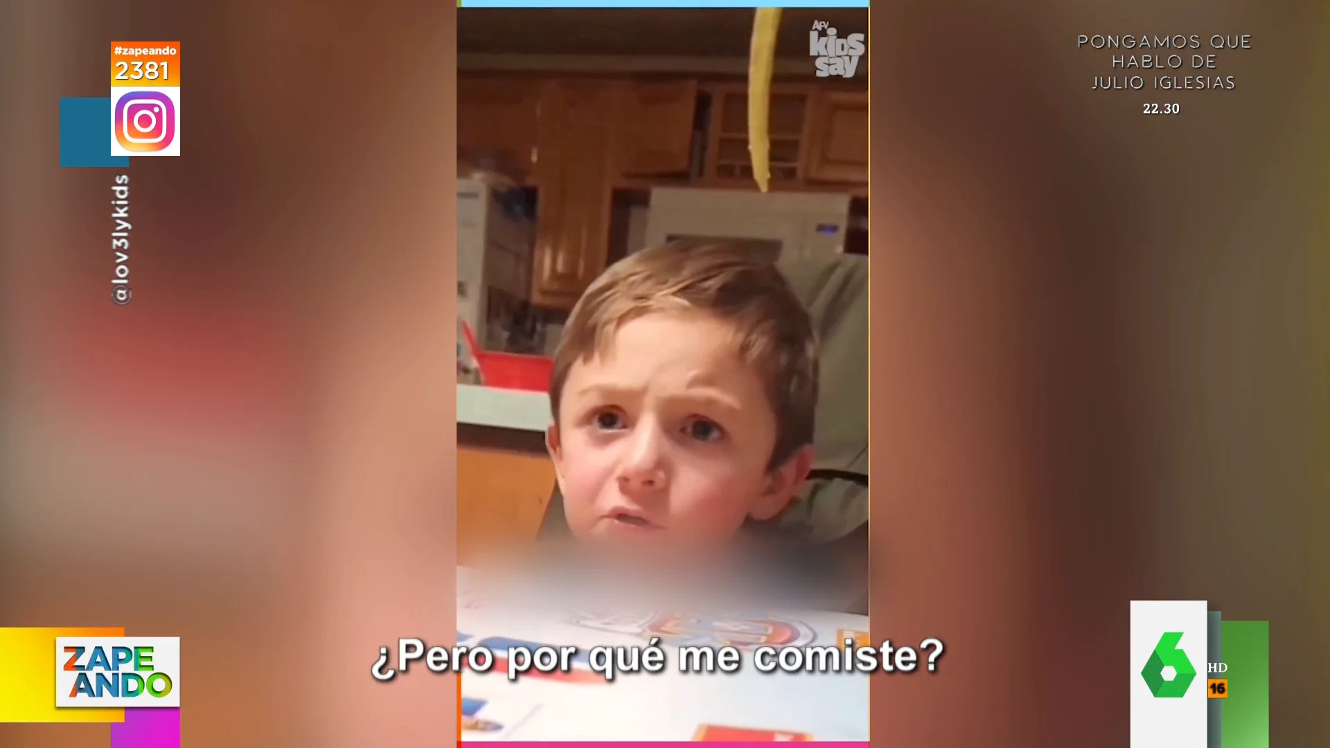 La tristeza viral de un niño al ver las fotos de su madre embarazada