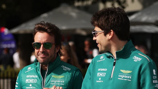 Fernando Alonso y Lance Stroll Fernando Alonso y Lance Stroll