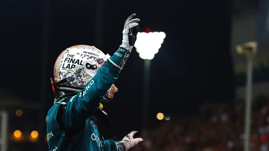 Sebastian Vettel en Aston Martin Sebastian Vettel en Aston Martin