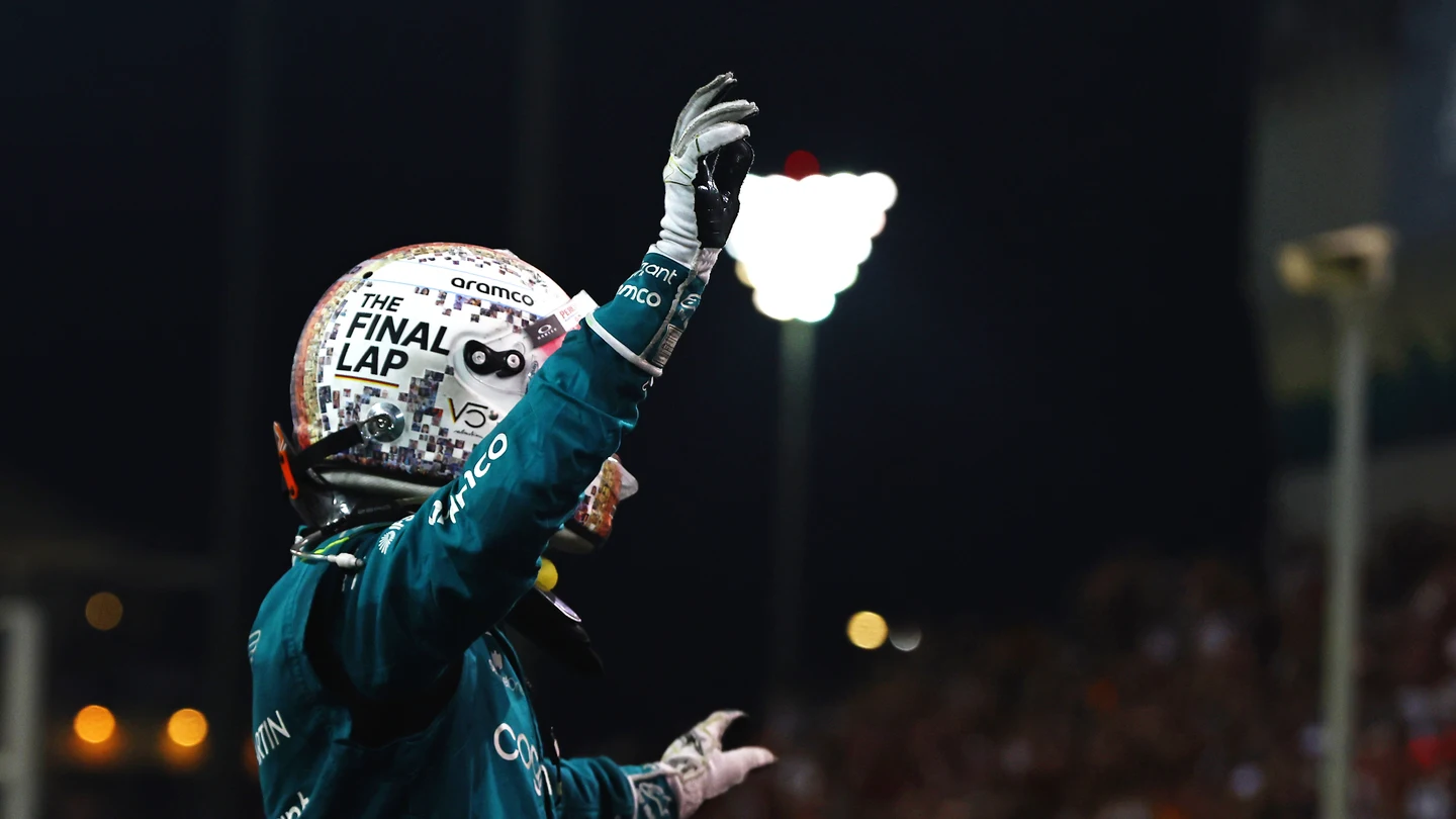 Sebastian Vettel en Aston Martin Sebastian Vettel en Aston Martin