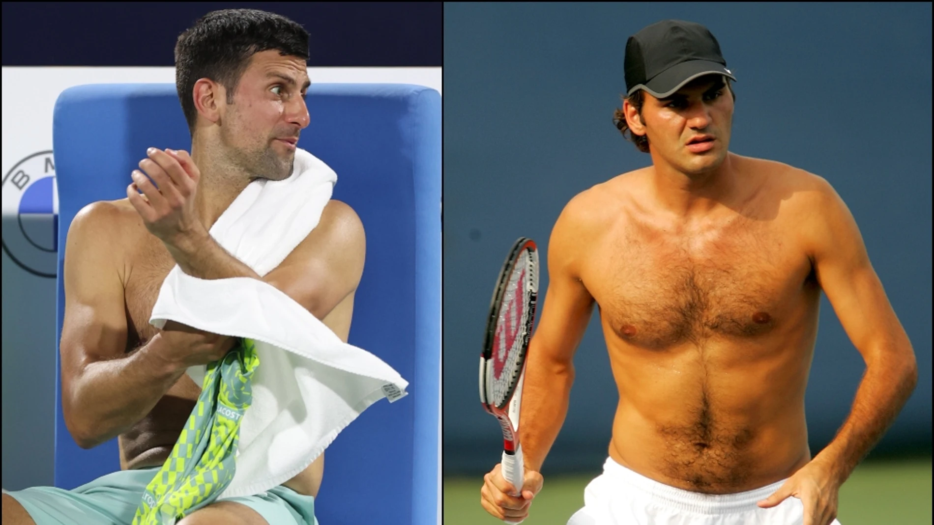 El físico de Djokovic comparado con el de Federer por una campeona olímpica 