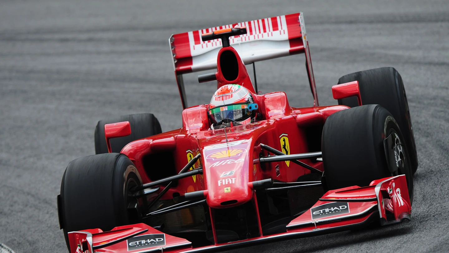 Giancarlo Fisichella en Ferrari Giancarlo Fisichella en Ferrari