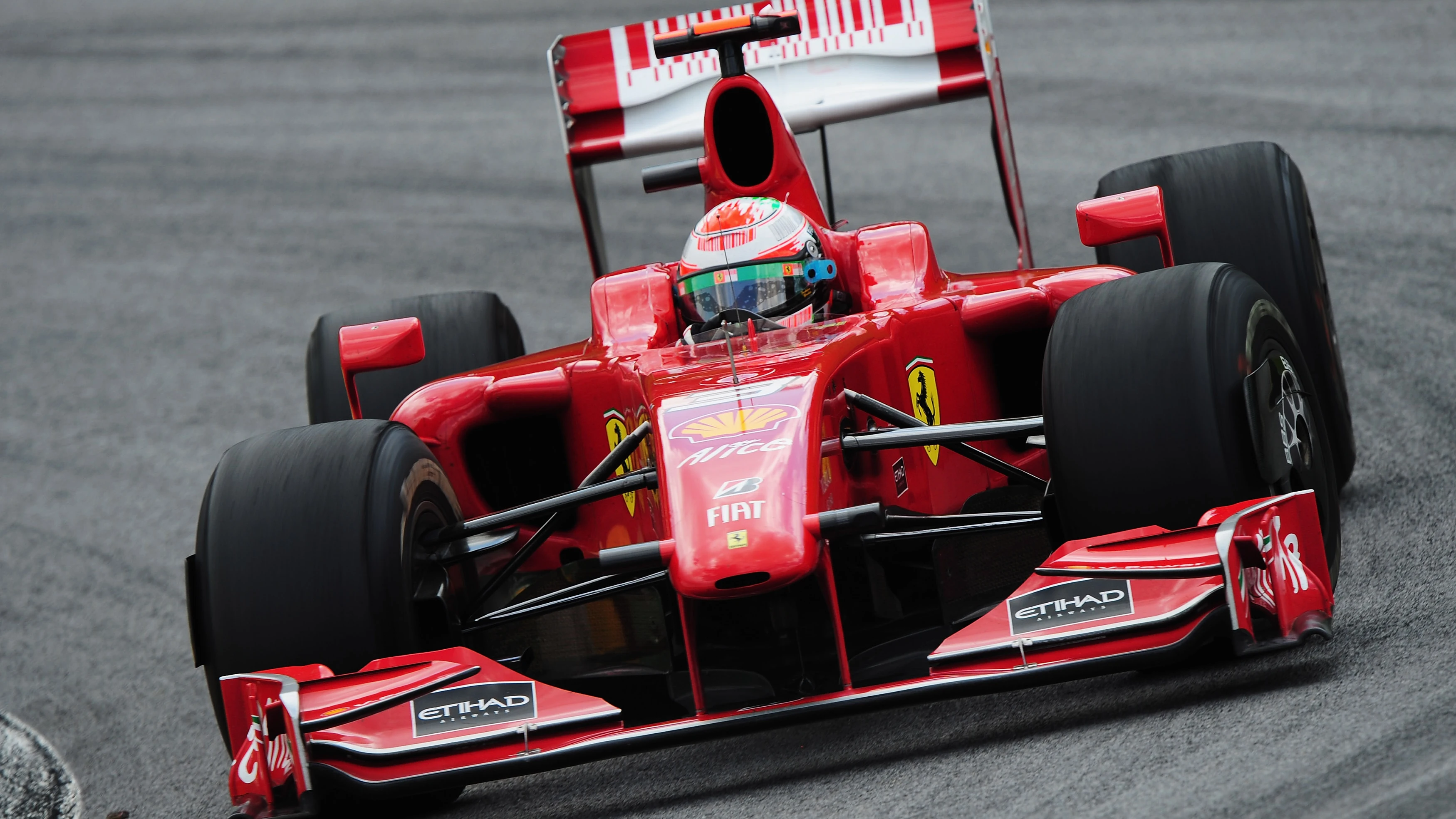 Giancarlo Fisichella en Ferrari