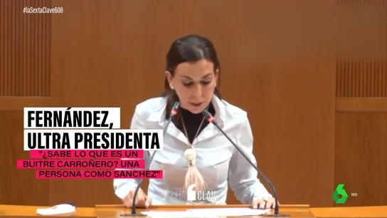 Dictador comunista, gusano rastrero o buitre carroñero: los irrespetuosos motes de Marta Fernández (Vox) a Sánchez Dictador comunista, gusano rastrero o buitre carroñero: los irrespetuosos motes de Marta Fernández (Vox) a Sánchez