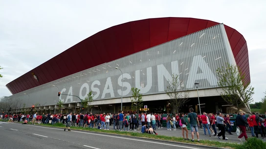 El estadio de 'El Sadar' El estadio de 'El Sadar'