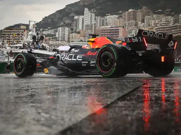El Red Bull de Verstappen en Mónaco