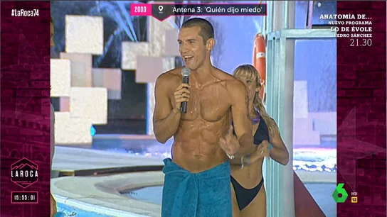 LA ROCA Jesús Vázquez desnudo LA ROCA Jesús Vázquez desnudo