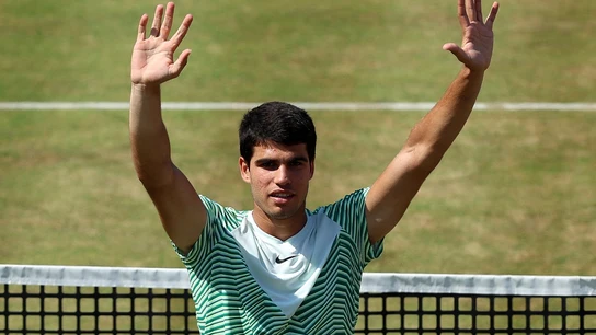 Carlos Alcaraz, en Queen's Carlos Alcaraz, en Queen's