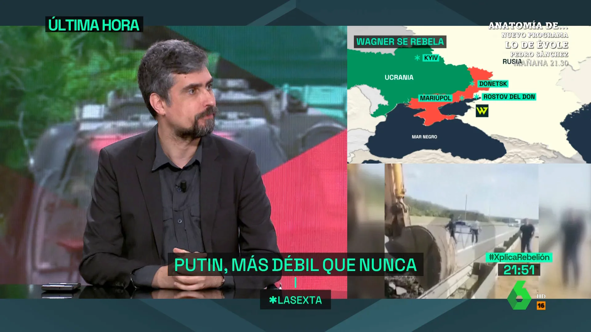 "Sabía que tarde o temprano su cabeza iba a rodar": los motivos del jefe de Wagner para rebelarse contra Putin