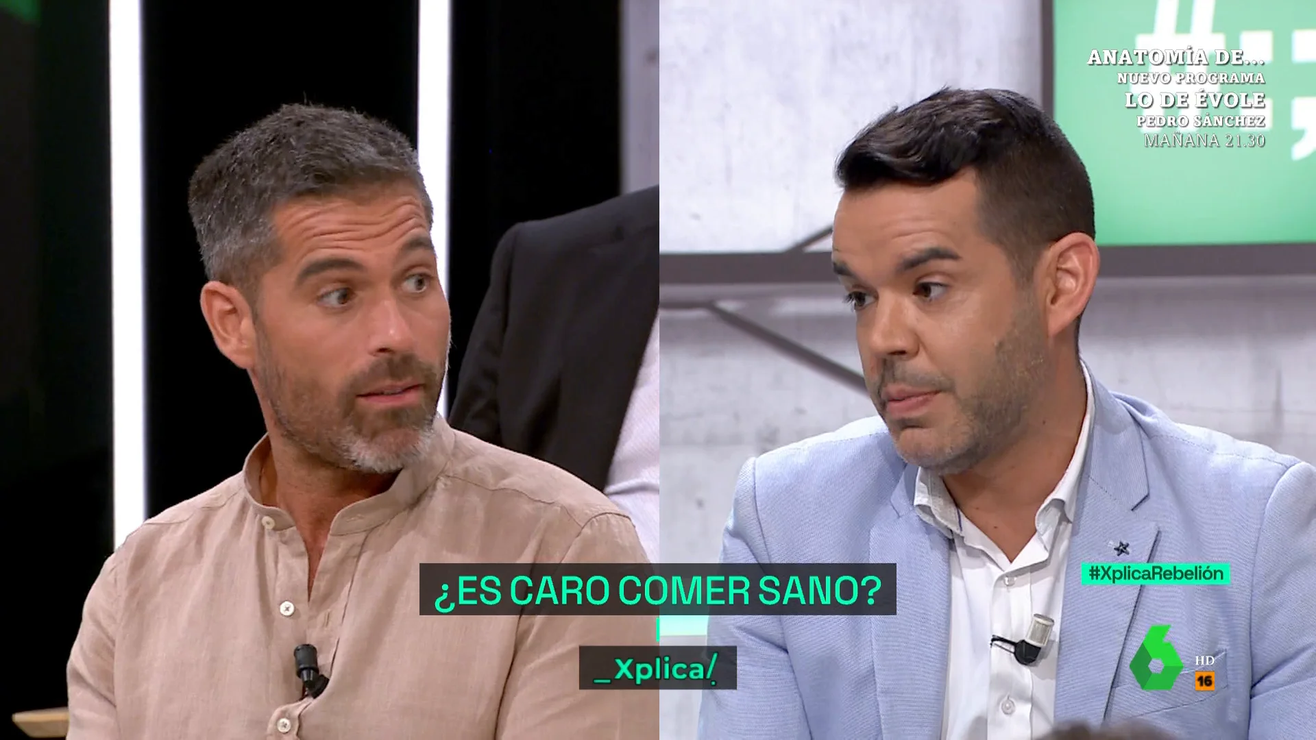 ¿Comer bien es caro o barato? El desencuentro entre Pablo Ojeda y José María Camarero por el precio de los alimentos