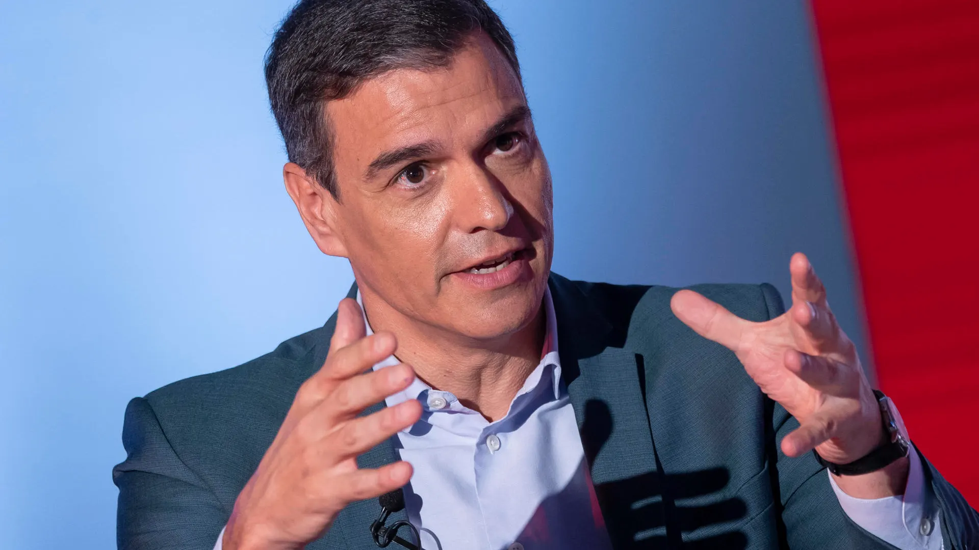 El presidente del Gobierno, Pedro Sánchez