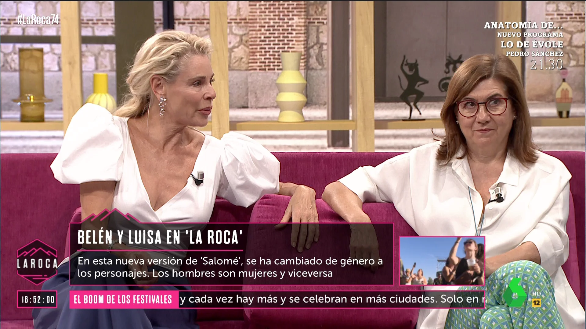 Belén Rueda confiesa que Luisa Martín le ayudó a dar el primer paso cuando quería convertirse en actriz