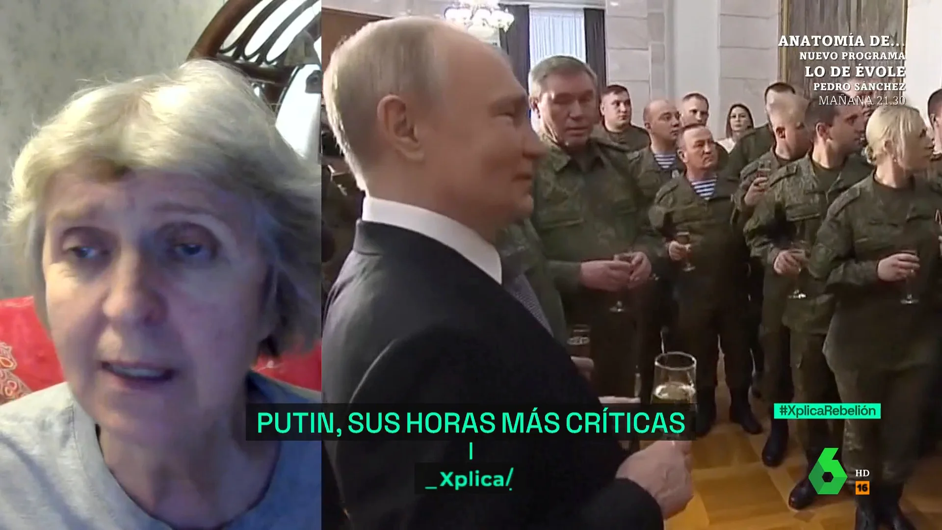 XPLICA, ELENA BOGOUSH, HISTORIADORA ¿QUÉ IMPORTA DÓNDE ESTÁ PUTIN? ESTARÁ EN UNO DE SUS BÚNKER