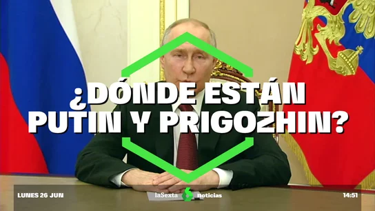 Grandes incógnitas en Rusia: ¿dónde están Putin y Progozhin? ¿Es de verdad la amnistía y cuáles las condiciones? Grandes incógnitas en Rusia: ¿dónde están Putin y Progozhin? ¿Es de verdad la amnistía y cuáles las condiciones?