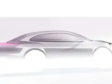Primer boceto del Porsche Macan 100% eléctrico: cambio radical Primer boceto del Porsche Macan 100% eléctrico: cambio radical