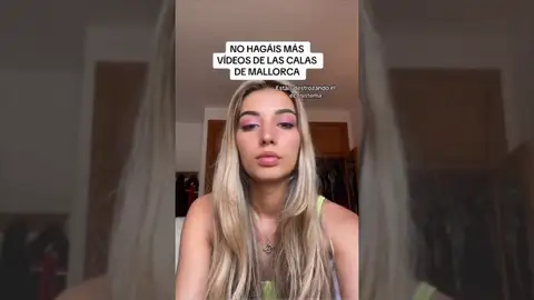 Una joven pide en TikTok que no hagan más vídeos de las calas en Mallorca: "Estáis destrozando el ecosistema" Una joven pide en TikTok que no hagan más vídeos de las calas en Mallorca: "Estáis destrozando el ecosistema"