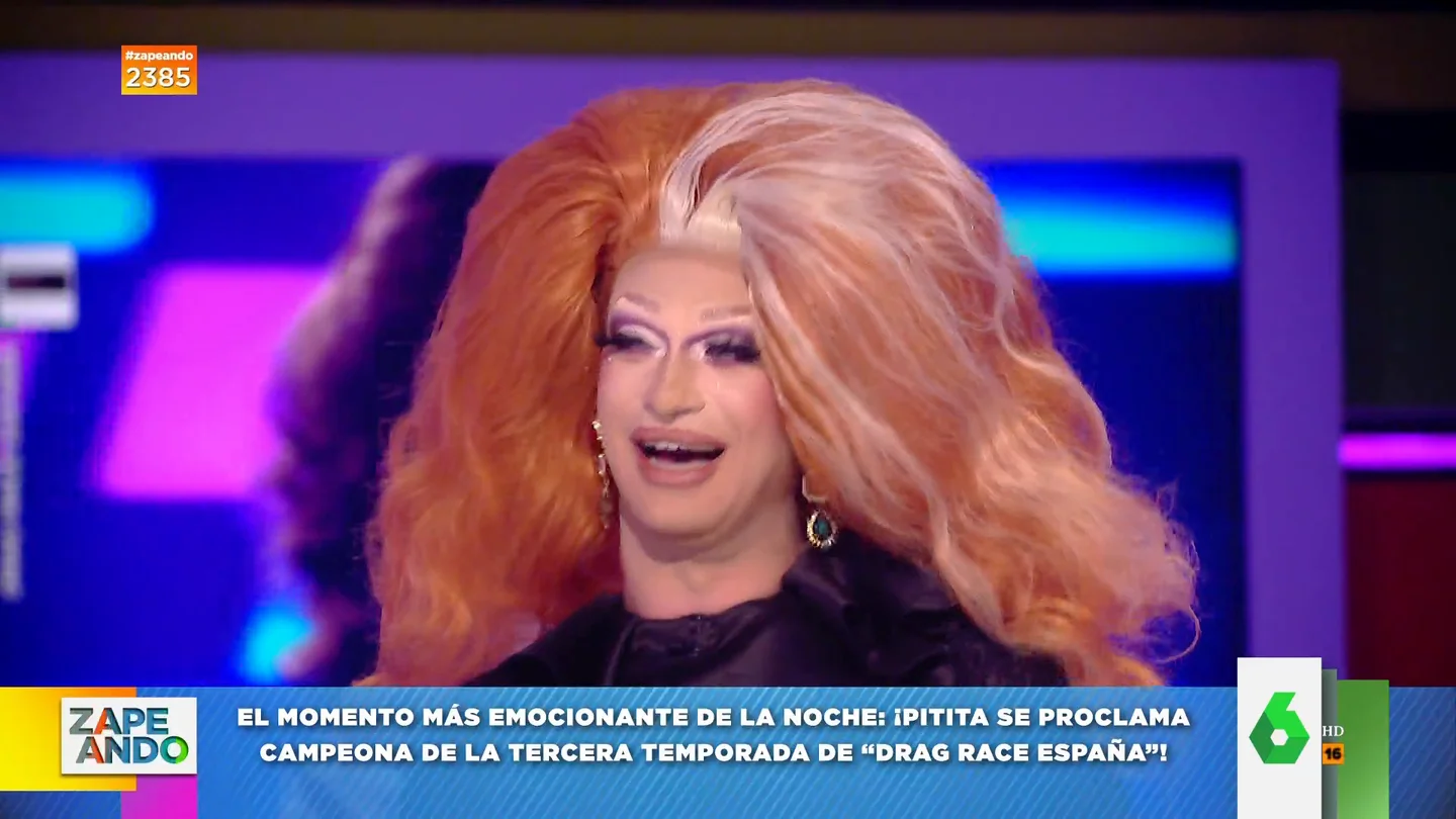 Pitita desvela la cualidad que le ha hecho ganar 'Drag Race España': "Me encantaría tenerla en la cama pero no lo consigo" Pitita desvela la cualidad que le ha hecho ganar 'Drag Race España': "Me encantaría tenerla en la cama pero no lo consigo"