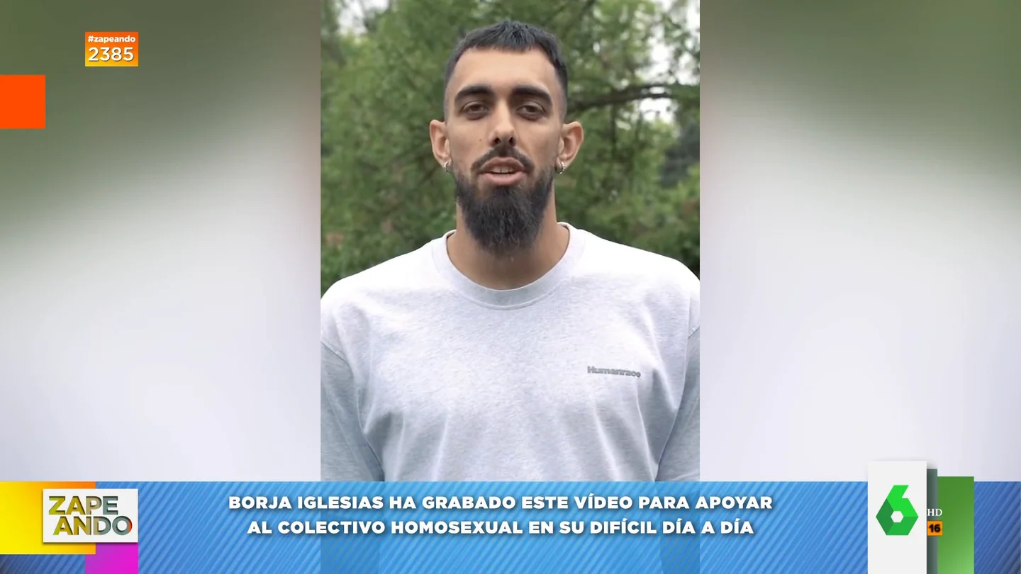 La campaña protagonizada por Borja Iglesias contra la homofobia en el mes del orgullo La campaña protagonizada por Borja Iglesias contra la homofobia en el mes del orgullo