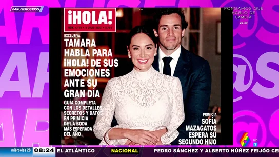 Tamara Falcó e Íñigo Onieva avanzan detalles de su boda: de los 250 trabajadores a las famosas invitadas Tamara Falcó e Íñigo Onieva avanzan detalles de su boda: de los 250 trabajadores a las famosas invitadas