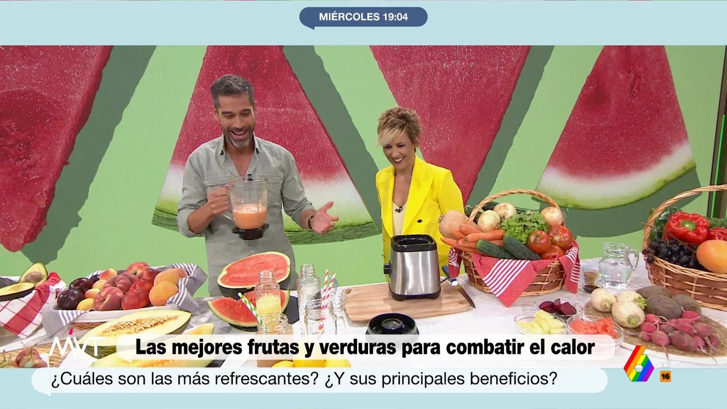 El zumo y la macedonia de Pablo Ojeda para saciarnos de foma saludable en verano El zumo y la macedonia de Pablo Ojeda para saciarnos de foma saludable en verano