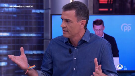 Pedro S&aacute;nchez en El Hormiguero