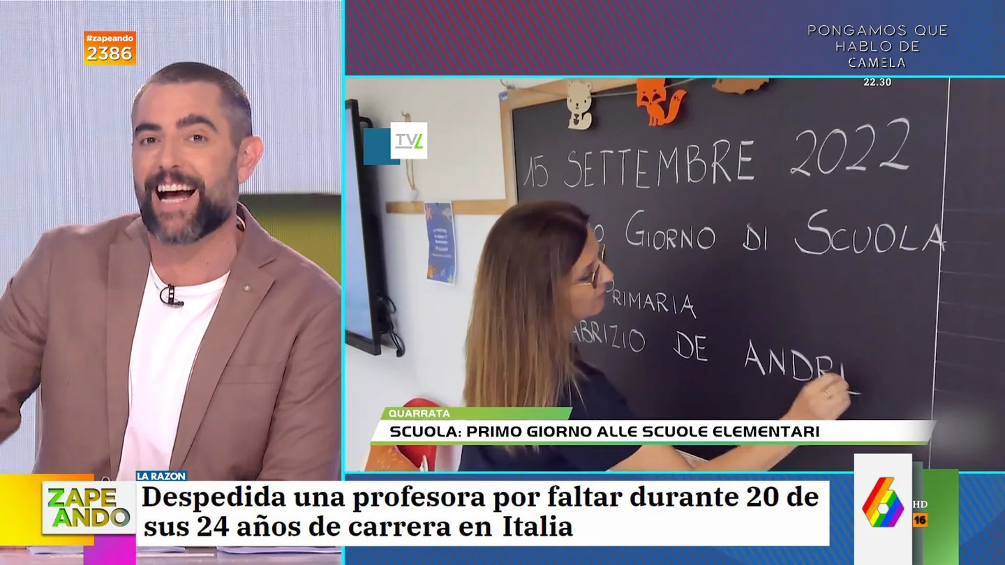 "Roza lo artístico": el método de una profesora italiana para faltar al trabajo durante 20 de sus 24 años de carrera "Roza lo artístico": el método de una profesora italiana para faltar al trabajo durante 20 de sus 24 años de carrera